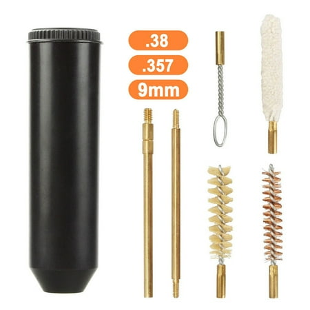 

Tradinno For 38/357/9mm Pistol Barrel Rod Brush Cleaning Tools