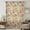 Brown, variant on Desert Camels Sheer Curtains 45" Long for Bedroom, Vintage Sand Animals Aloe Vera Leaves Beige Light Filtering Privacy Drapes, Breathable Semi Sheer Short Window Treatment for Kitchen Cafe Bathroom