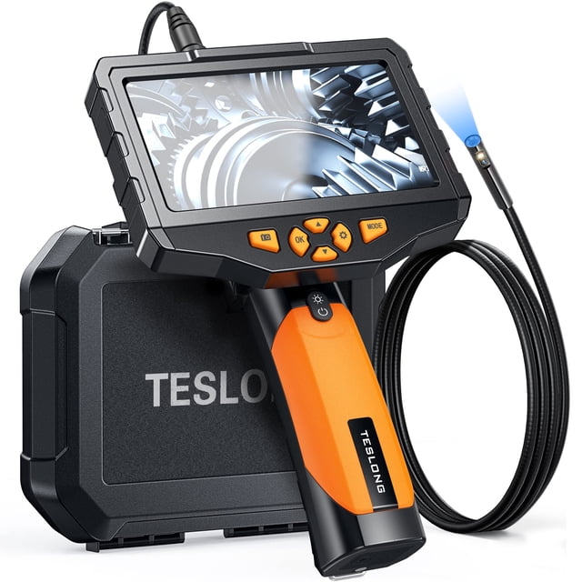 Cámara de inspección Teslong NTS300 de 5 pulgadas IPS 1080P a prueba de agua