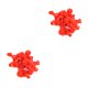 thumbnail image 3 of Greeniant Señuelo de pesca TPE cebo de maíz de agua salada de hundimiento lento 2piezas Rojo, 3 of 6