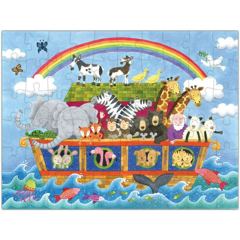C.R.Gibson, Noahs Ark Kids Puzzle - Walmart.com