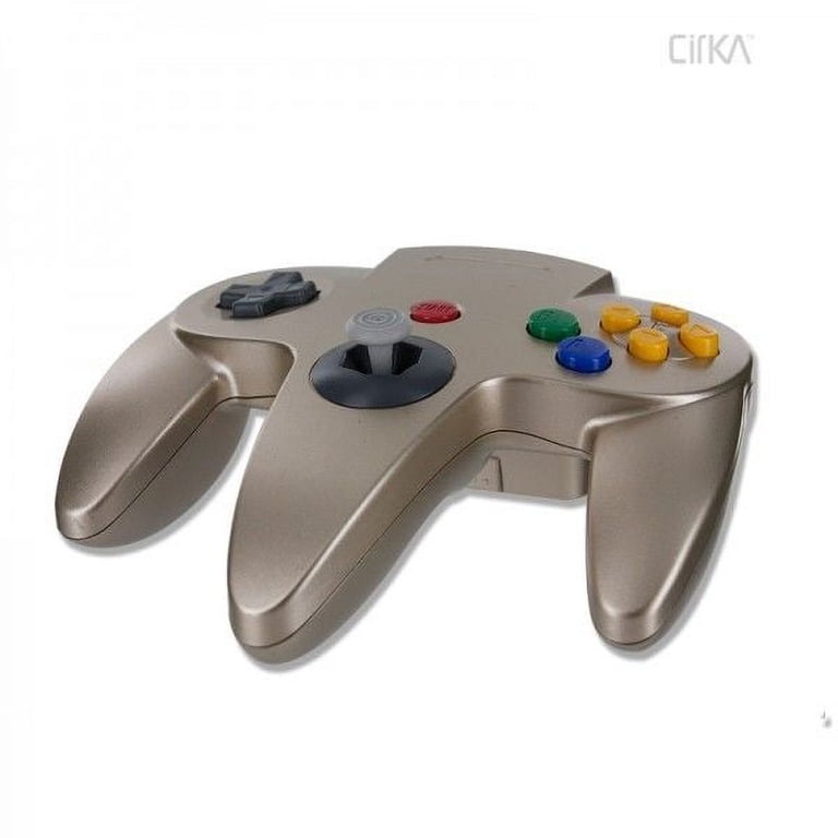 CirKa N64 Controller: Gold for Nintendo 64 - Walmart.com