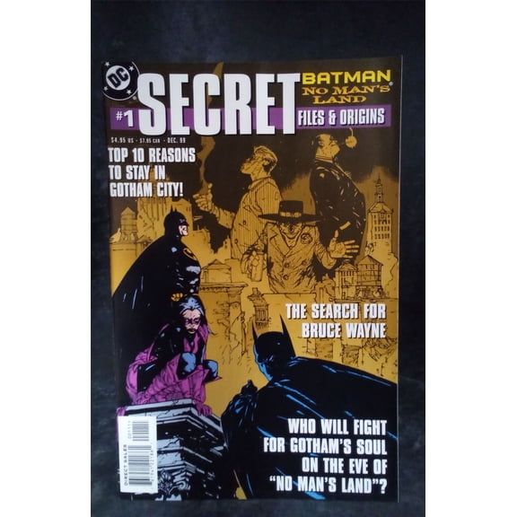 Pre-Owned Batman: No Man's Land Secret Files #1 1999 DC Comics Comic Book