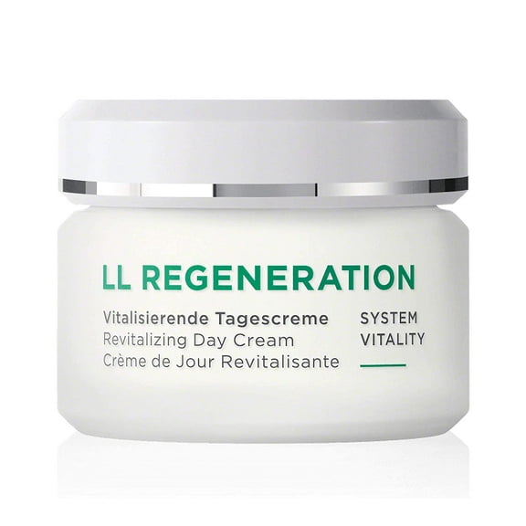 ANNEMARIE BORLIND - LL REGENERATION Revitalizing Day Cream - Natural Vitamin C E and Retinoid Anti Aging Face Cream for Visibly Firmer and Wrinkle Free Skin - Step 3 of 5 - 1.69 Fl Oz.