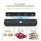 thumbnail image 5 of Máquina selladora al vacío Sellador al vacío de alimentos Sistema automático de sellado de aire para almacenamiento de alimentos Modos de alimentos secos y húmedos Diseño compacto 12,6 pulga, 5 of 5