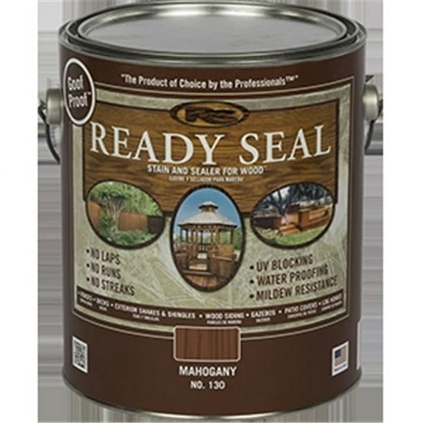 Ready Seal 816078001302 130 1g Teinture et Scellant pour Bois - Acajou
