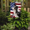 thumbnail image 2 of Border Collie Patriotic Garden Flag, 2 of 5