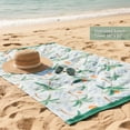 thumbnail image 5 of Mainstays Oversized Palm Check Beach Towel, Cotton Blend, 36 x 72 in, 5 of 5