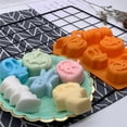thumbnail image 4 of VONKY Halloween Silicone Baking Molds DIY Nonstick Cake Pan Baking Mold for Making Pudding Ice Cube Chocolate Cupcakes Rectangular, 4 of 6