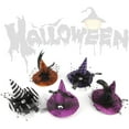 thumbnail image 5 of Monebena Dog Halloween Costumes Dog Costume Halloween Pet Witch Hat Halloween Party Decoration Halloween Costumes for Dogs Small Medium Large Breed (Multi-Color, One Size) M01, 5 of 10