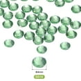 thumbnail image 2 of Uxcell Hotfix Rhinestones Flatback Crystal Glass Gems for Craft Clothes DIY Decoration Light Green 4mm, 2 of 5