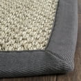 thumbnail image 6 of SAFAVIEH Natural Fiber Juniper Border Sisal Runner Rug, Marble/Grey, 2'6" x 6', 6 of 11