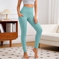 thumbnail image 4 of Tiweut Leggings with Pockets for Women, High Waisted Tummy Control Workout Yoga Pants, 4 of 5