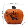 thumbnail image 2 of Ltdhehe Citrouille en Résine d'Halloween Spectaculaire Parfaite pour Bureau et Maison pour Fête, 2 of 8