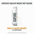 thumbnail image 6 of Isopure Zero Carb, Vitamin C and Zinc for Immune Support, 25g Protein, Keto Friendly Protein Powder, 100% Whey Protein Isolate, Flavor: Vanilla Salted Caramel, 3 Pounds (Packaging May Vary), 6 of 9