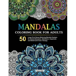 Mindfulness Coloring Book For Adults: Zen Coloring Book For Mindful People Adult  Coloring Book With Stress Relieving Designs Animals, Mandalas,  AD  (Paperback), Blue Willow Bookshop