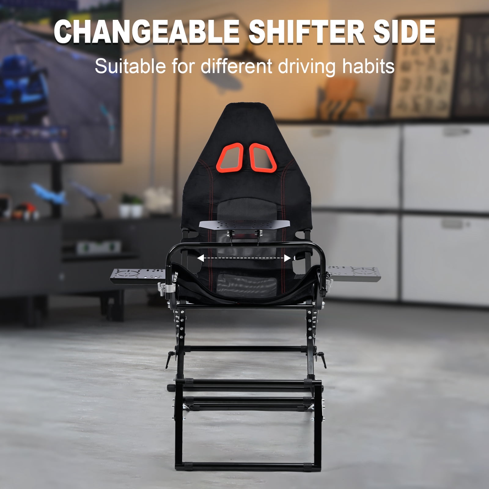 Marada Foldable Racing Sim Marada Foldable Racing Simulator Cockpit Wheel Stand Philippines | Ubuy