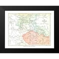 thumbnail image 2 of Gardiner 24x19 Black Modern Framed Museum Art Print Titled - Silesian Seven Years Wars Europe - Gardiner 1902, 2 of 5