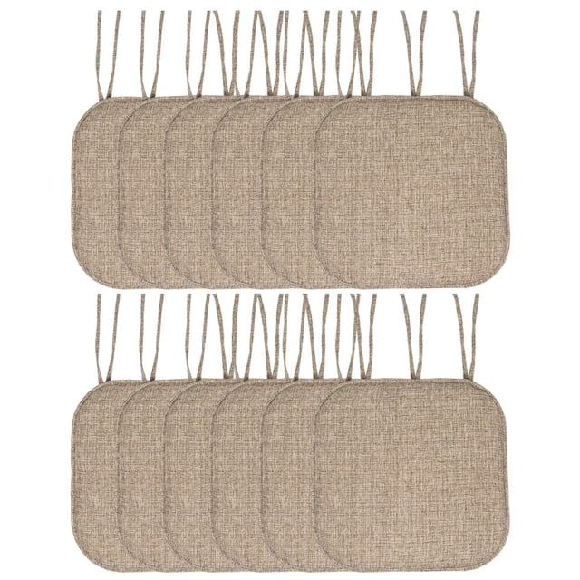 Cojín para silla Sweet Home Collection, espuma viscoelástica, 16 x 16 cm