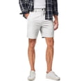 thumbnail image 1 of Pantalones cortos JMIERR Hybrid Chino para hombre, corte ajustado, 18 cm, entrepierna, blanco, 1 of 9