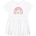 thumbnail image 3 of Inktastic Handpicked for Earth by My Nana in Heaven Rainbow Girls Baby Dress, 3 of 5