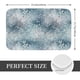thumbnail image 2 of Balery enchanted winter snowflake holly Felpudo de franela, resistente a las manchas y a la decoloración, para uso interior y exterior, fácil de limpiar, 40 x 60 cm, 2 of 7