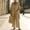 Khaki, variant on Linen Sets For Women Beach Travel Set Linen Sets For Women Dressy Casual Sets Linen 3 Piece Set For Women 2 Piece Linen Set For Women Trouser Pants Suits Wide Leg Pants Lounge Set