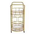 thumbnail image 2 of Carrito de Servicio Hometrends 2 Niveles color dorado, 2 of 4