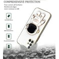 thumbnail image 5 of Compatible with Samsung A51 Case Silicone TPU Plating, Galaxy A51 Case Cute Astronaut Pattern Phone Case with Stand (Samsung Galaxy A51, White), 5 of 13