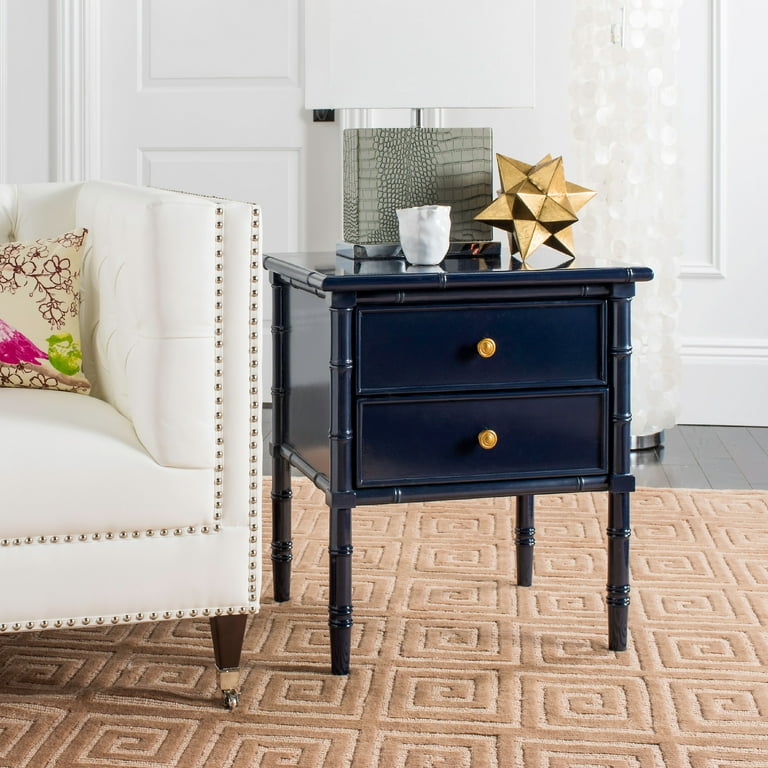 SAFAVIEH Mina Modern Coastal 2-Drawer 25