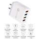 thumbnail image 2 of Cargador de teléfono de viaje de carga rápida 3A de cargador de color USB inteligente de 4 puertos portátil Hugtrwg  Para estrenar, 2 of 6