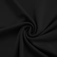 thumbnail image 4 of QASIEATN Womens 3/4 Sleeve Deep V Wrap Neck Ruched Crop Tops Summer Open Back Tshirt Slim Fit Classic Blouse Tee Fall Fashion Outfits, 4 of 9
