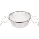 thumbnail image 1 of silvery Round Basket With Handle Air Fryer Accessories,Stainless Steel Air Fryer Basket For Home Apartment, 1 of 5