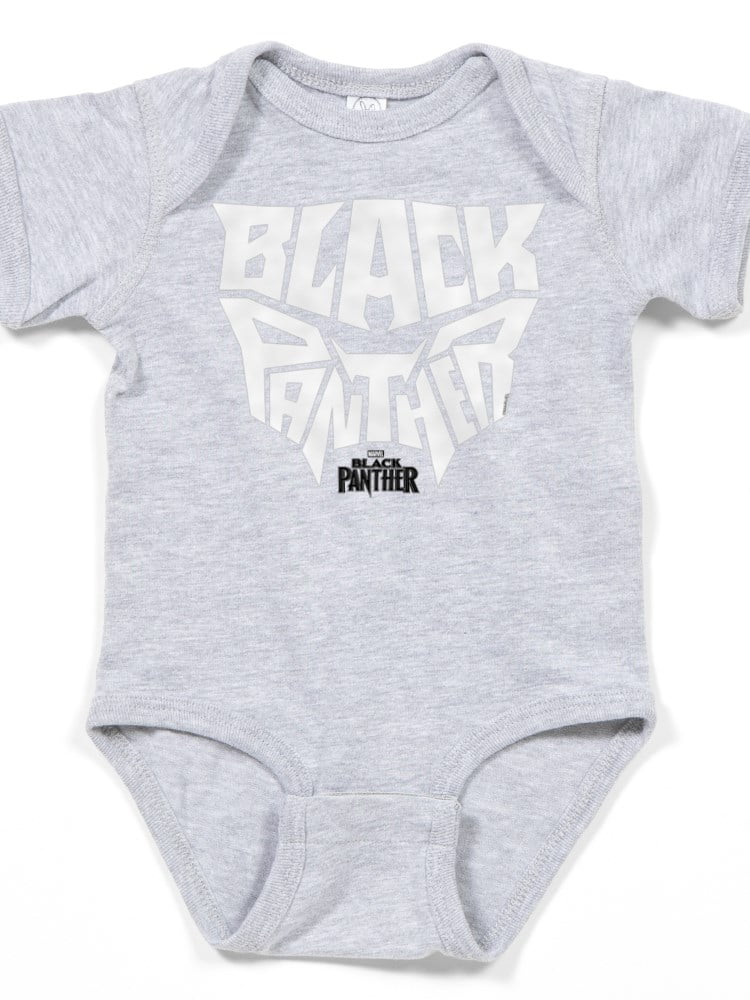 black infant romper