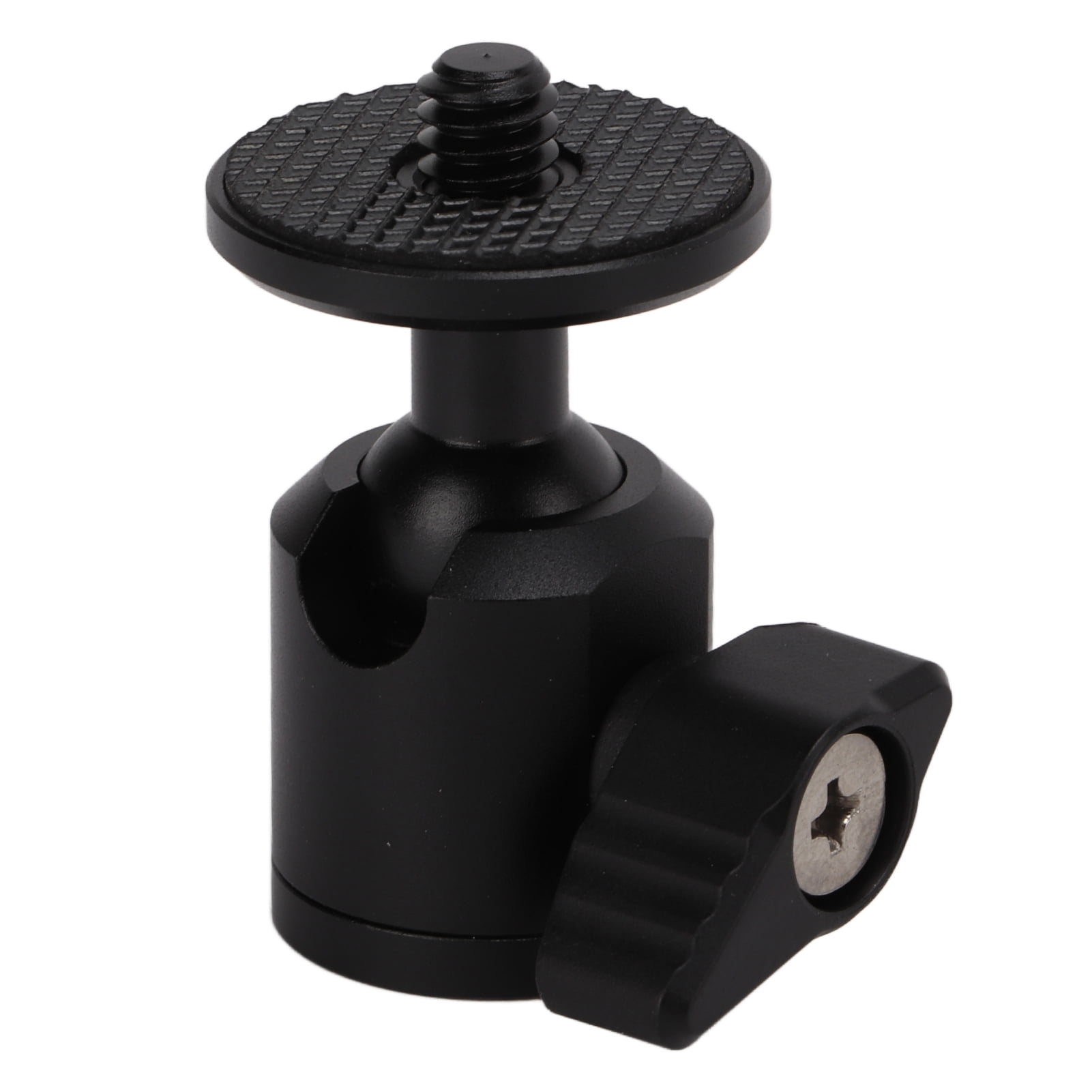 Spherical Head, Aluminum Alloy 135° Motion Range Universal Head 1/4in