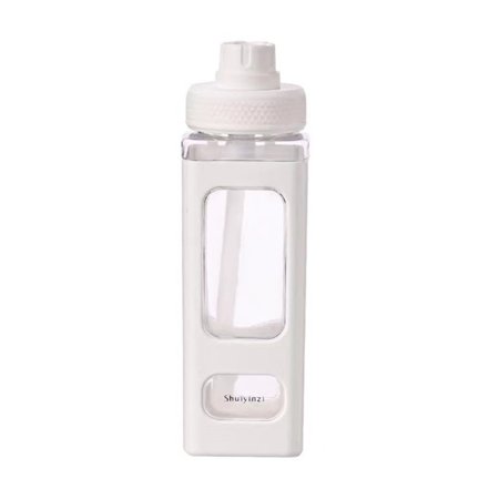 

ActFu 700ml/ 900ml Fitness Water Cup BPA-free Good Sealing Burrs-free Sports Water Bottle with Straw for Gym