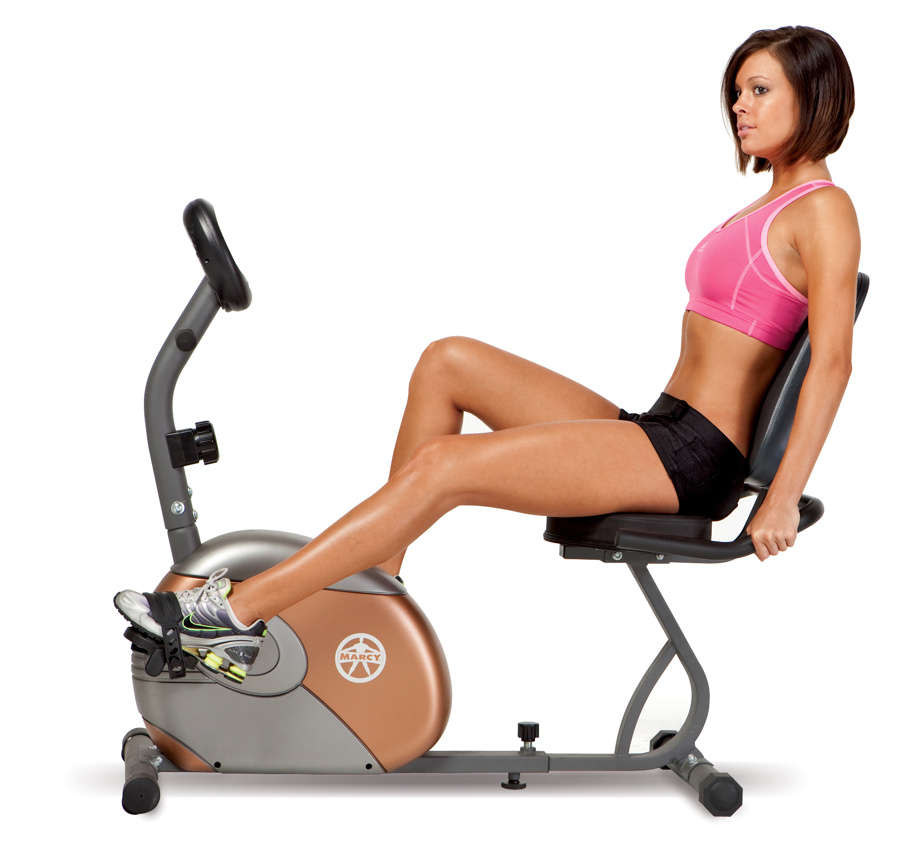 Marcy ME709 Recumbent Magnetic Exercise Bike Cycling Home Gym Equipment - image 4 of 5