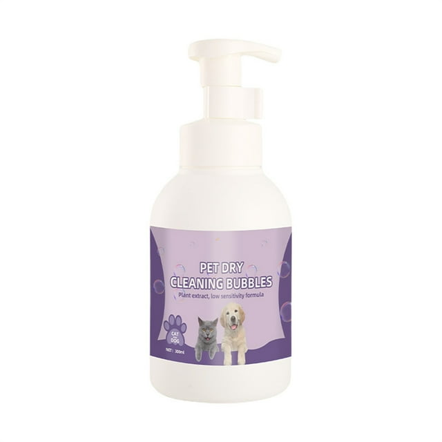 Binwennn Pet Wash Foam And Antipruritic Dry Shampoo Suitable For Cats And Dogs Outdoor Dog Travel Puppy Training Pad Cat Scratching Post Large Dog Bed Small Animal Cage Mat Christmas Pet Toy Summer