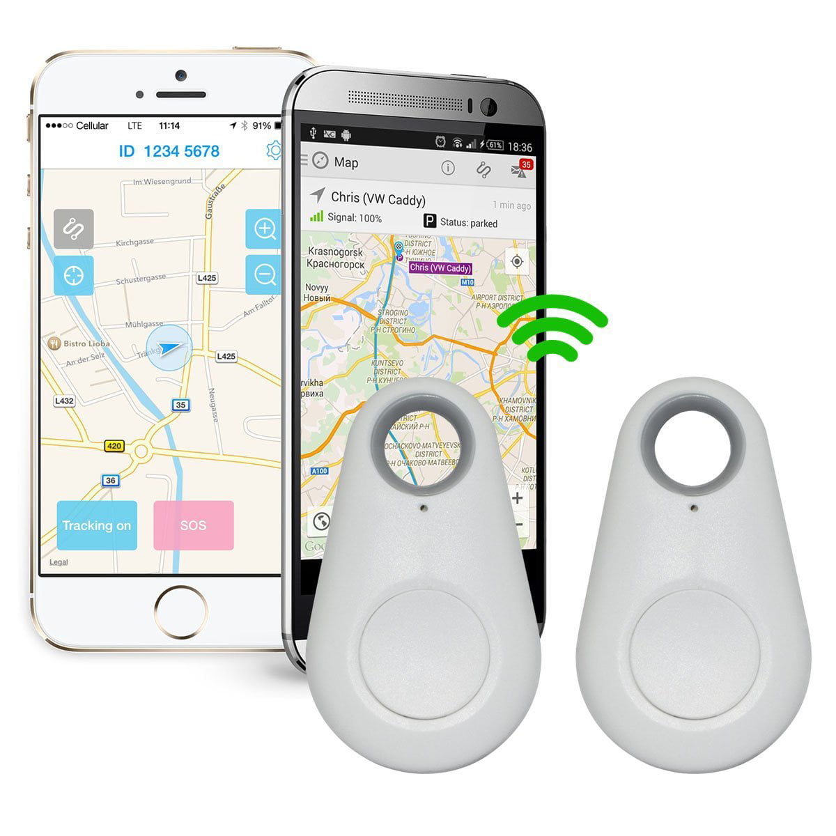 Bluetooth Mini GPS Tracking Anti-lost Kids Auto Motor SPY Tracker Pet Key Finder