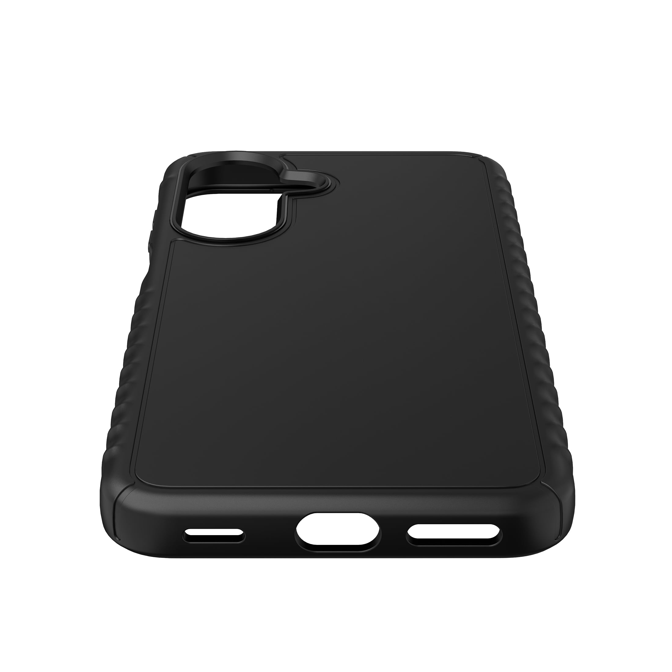 onn Silicone Protective Grip Cell Phone Case for Samsung Galaxy A37 5G / A36 5G, Black