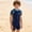 Blue, variant on Baby Boy Swimsuit 1 Piece Upf 50 Elastic Rash Guard Swimsuits Stretch Colorful Bathing Suit Summer Swimwear Blue Size 11-12 Years
