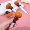 thumbnail image 4 of Musbetu 5Pcs Sport Funny Pen Hoop Ballpoint Pen Durable Plastic Shell Smooth Writing Football Themed Rugby Ball Pen, 4 of 7