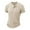 Beige, variant on Inleife Mens T-Shirts Clearance, Men Short Sleeve Solid Casual Fashion Turn-down Collar Pullover Buttons T Shirt Blouse