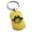 Gold, variant on Stainless Steel Buccaneer Privateer Pirate Engraved Dog Tag Keychain Keyring