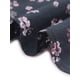 thumbnail image 5 of INSPIRE CHIC Vestidos de Cuello Cuadrado para Mujeres, Vestido Midi con Mangas Largas y Flores, S Azul Oscuro, 5 of 6