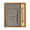 D, variant on Leather Book Cover, A5 Book Sleeve, Reusable Book Protector with Pen Pocket for Paperback, Notebook