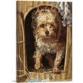 thumbnail image 1 of ARTCANVAS Darby In His Basket Kennel Canvas Art Print by Frederick Sandys - Size: 12" x 8" (0.75" Deep), 1 of 9