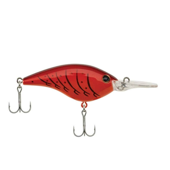Berkley Frittside Fishing Lure, Candy Apple Red Craw, 5 Biggun’ (3/7 oz)