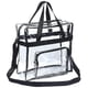 thumbnail image 1 of Transparent Tote Bag With Adjustable Shoulder Straps, Perfect For Sports, 1 of 5
