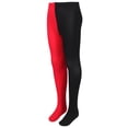 thumbnail image 6 of Pretyzoom Designer Tights Women in Fashion Style 1Pack in Black and Red Color, 6 of 7